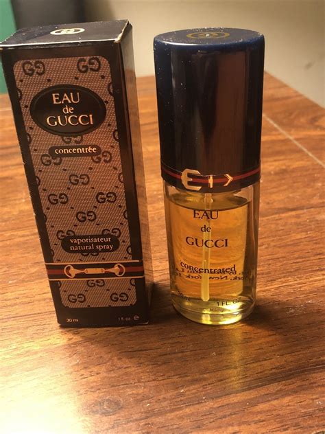 eau de gucci concentree vaporisateur natural spray